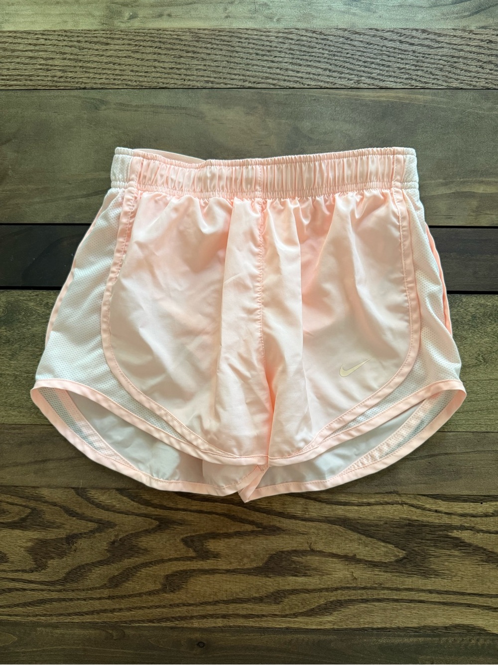 Nike Women’s Light Peach Athletic Shorts